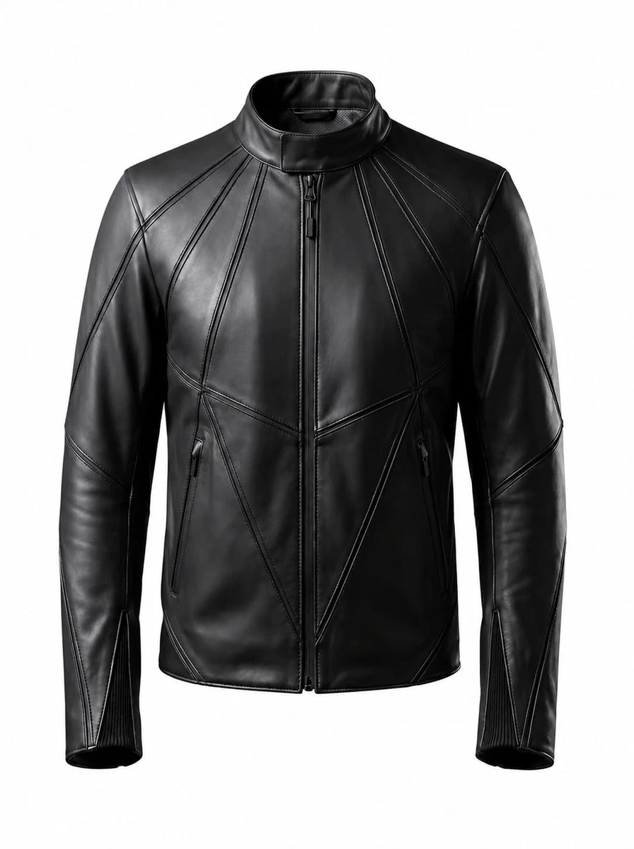 Zip Leather Outer Shell Lightweight Coats, Jackets & Vests for Men