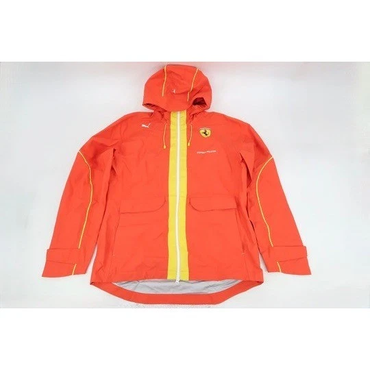 Puma Ferrari Corso Pilota Rain Jacket Mens Large Racing Formula F1 Team Member - product detail image 1