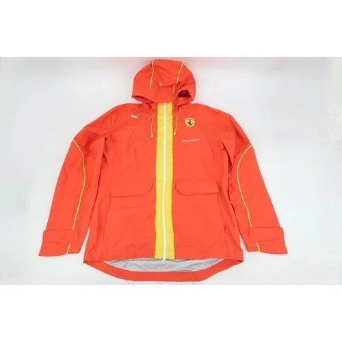 Puma Ferrari Corso Pilota Rain Jacket Mens Large Racing Formula F1 Team Member - product listing photo