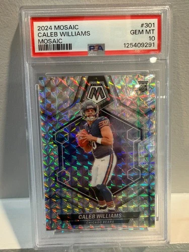 2024 MOSAIC CALEB WILLIAMS MOSAIC #301 PSA 10 (RC)