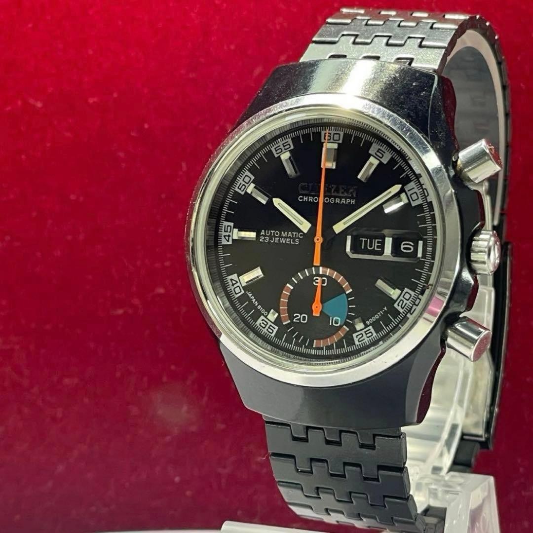 Citizen Challenge Timer Chronograph Black Automat… - image 2