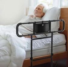 FORTEMOTUS Bed Rail for Elderly Adults – Foldable Safety Assist Handle