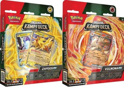 Pokemon Sammelkarten Deluxe Battle Deck März 2024 DE