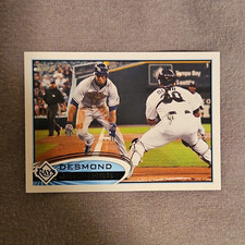 Topps 2012 Topps Desmond Jennings Tampa Bay Rays #311 Base Set Card