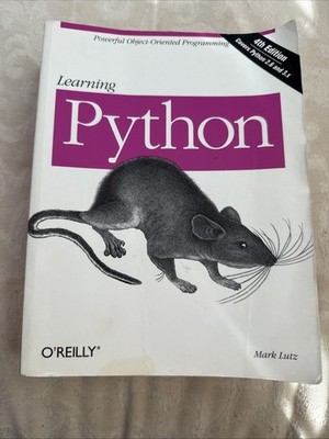 Animal Guide Ser.: Learning Python : Powerful Object-Oriented Programming by...