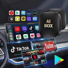 Auto Wireless Dongle Plug Play Black USB Wireless CarPlay Adapter For Android US