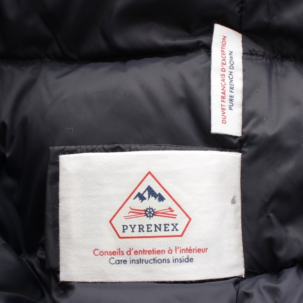 Pyrenex Nylon CANNES Down jacket outer HWQ057 Nav… - image 14