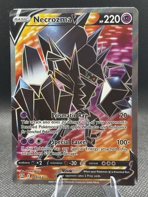 Pokémon Necrozma V 149/163 Battle Styles Ultra Rare Full Art Holo 220HP
