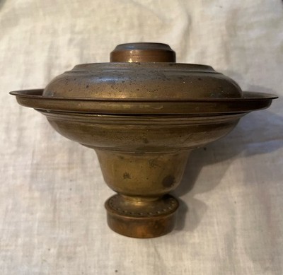Cornelius & Baker ERA Brass Kerosene Fluid Solar Hanging Light Fixture Lamp Font