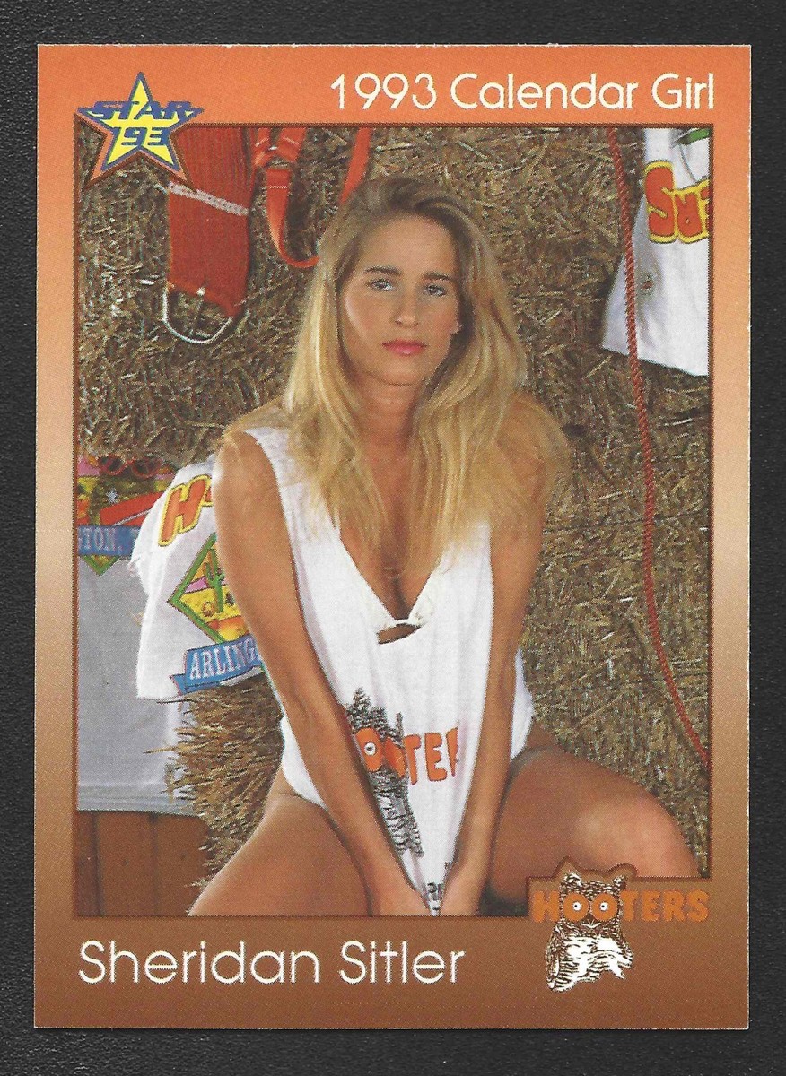 1993 Star Hooters Calendar Girl #54 - Sheridan Sitler | eBay
