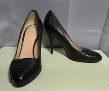 Dolce & Gabbana Black LeatherPumps Wmn’s Size 39 EU39 Made in Italy Classic Heel