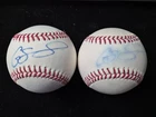Lot of 2 GARY SANCHEZ Autographed Signed OMLB Baseball Milwaukee Brewers MLB COA