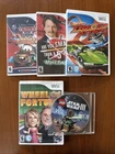 Nintendo Wii Game Lot of 5 Star Wars Wheel Fortune Cars Hot Wheels Tested