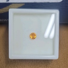 Spessartite Garnet Orange Natural Cut Round 5mm Loose Gemstone G9R646