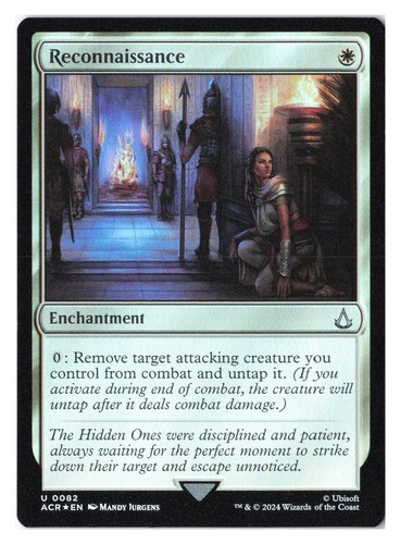 Reconnaissance #82 (Foil) (NM) Assassin's Creed ACR Magic MTG