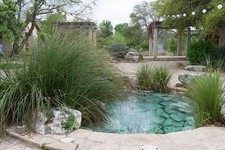 Photo:Austin Texas 2014 Lady Bird Johnson Wildflower Center Garden Pond