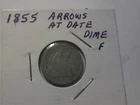 1855 Seated Liberty Dime