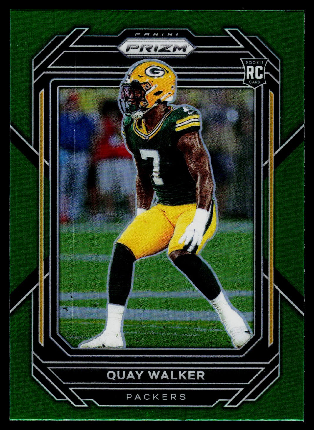 Quay Walker 2022 Panini Prizm #373 Green Rookie