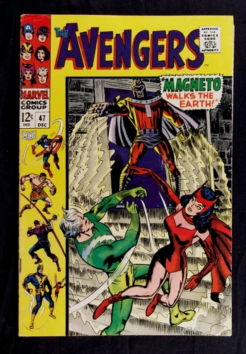 The Avengers #47 VG/FN 5.0 1st app Dane Whitman Black Knight Vintage Marvel 1967