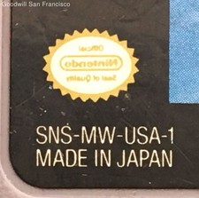 Super Mario World for Nintendo SNES Game Cartridge Only