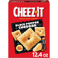 Cheez-It Black Pepper Cheddar Baked Snack Cra...