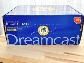 Dreamcast Karaoke HKT-4301 Set Open Box Complete Sonic Sega Japan