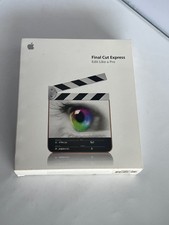 Vintage Apple Final Cut Express - Edit Like A Pro, Sealed.