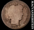 1905-S Barber Dime - Scarce  Better Date  No Reserve  #K915