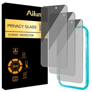 Ailun 3 Pack for iPhone 17 Pro Privacy Screen Protector [6.3 inch] 6.3 Inch