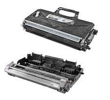2PK TN-360 BLACK Toner  DR-360 Drum Unit for Brother DCP-7040 DCP-7030 DCP-7045
