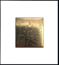 L0102-JO-B-BF - FUJEIRA - JEUX OLYMPIQUES - TIMBRE OR NEUF** SUPERBE