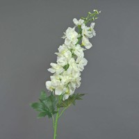 artplants Kunstblume Rittersporn Jingmuo, Weiß, 90 Cm