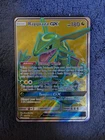 2018 POKEMON SUN & MOON CELESTIAL STORM #160 FULL ART/RAYQUAZA GX PSA 10