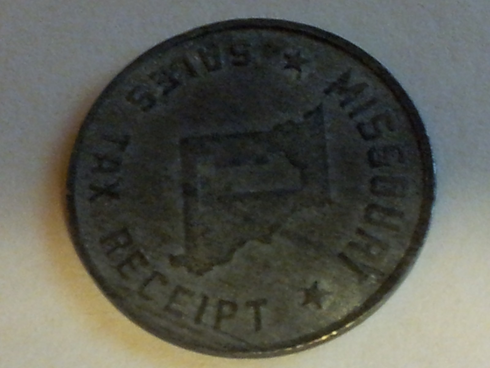 Missouri 1 mil Sales Tax Coin eBay