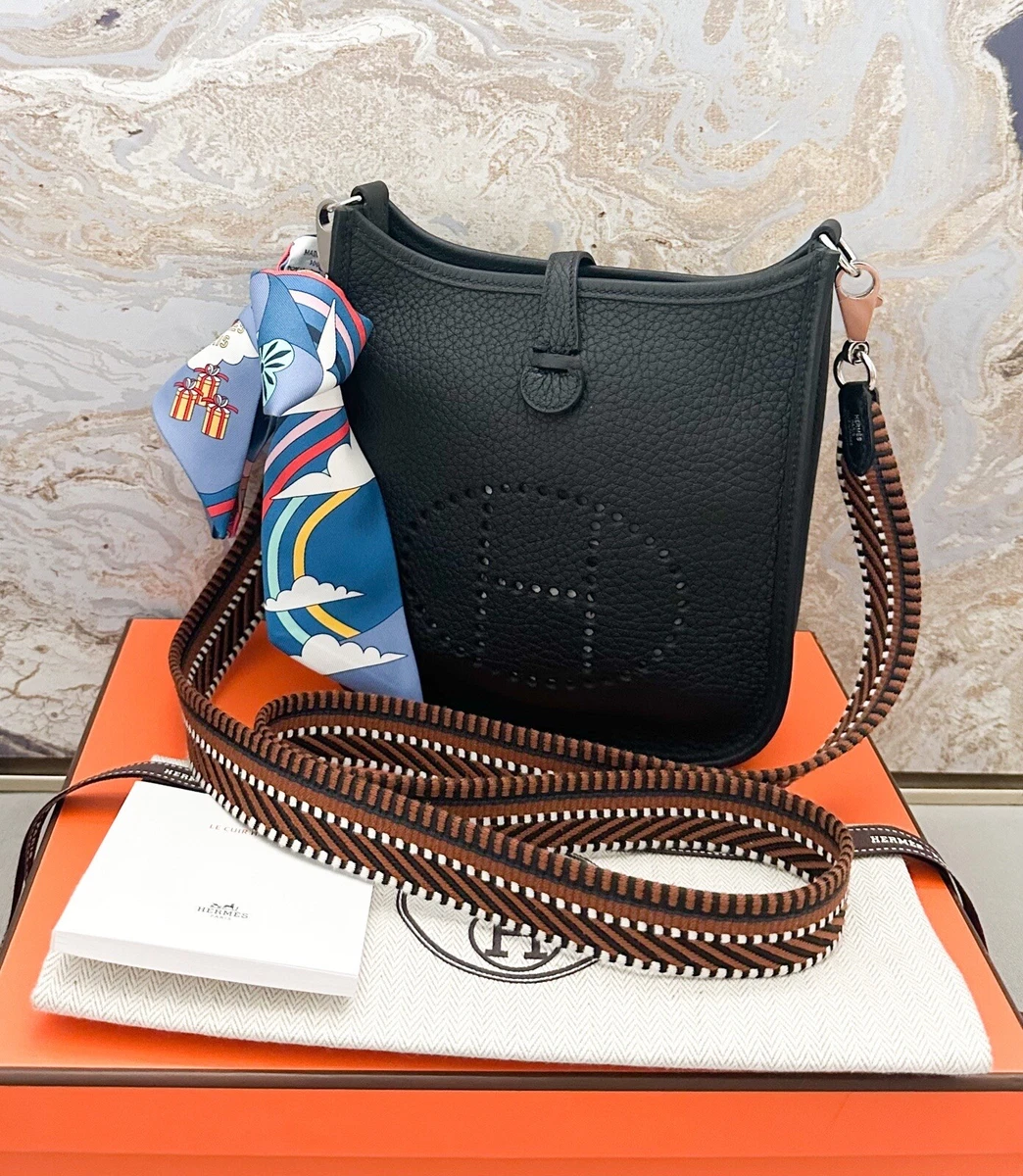 Hermes leather crossbody bag Clearance