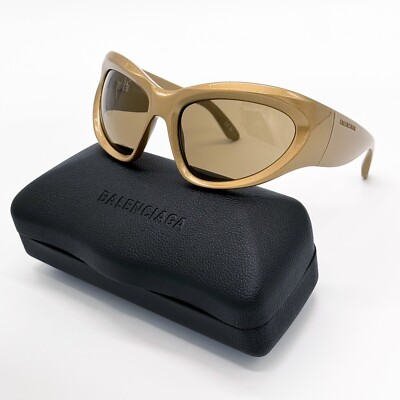 BALENCIAGA　バレンシアガサングラス　ゴールド BALENCIAGA/バレンシアガ】BB0336S003 Sunglasses（サングラス