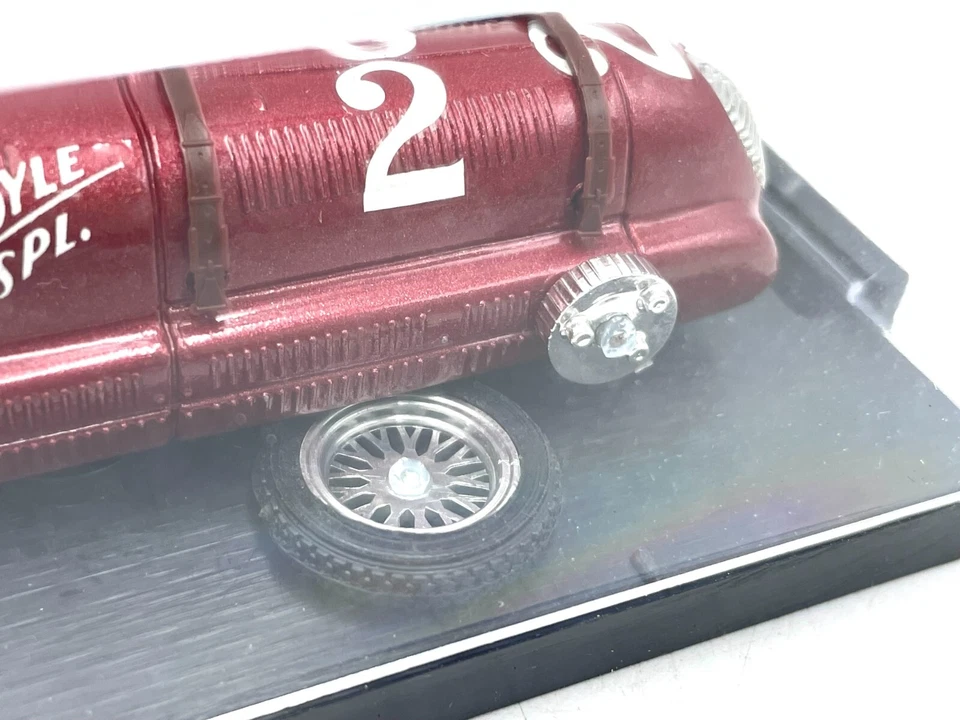 Brumm MASERATI 8C TF BOYLE 1939 INDIANAPOLIS BRUMM R075 1:43 #AF - Immagine 4 di 4