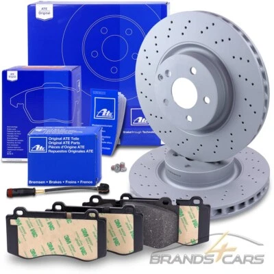 ATE BREMSSCHEIBEN +BREMSBELÄGE +KONTAKT VORNE FÜR MERCEDES BENZ S-KLASSE W221 - Bild 1 von 4