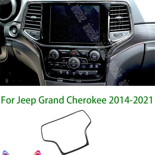 For Jeep Grand Cherokee 2014-2021 Carbon Fiber Inner Navigation GPS ...