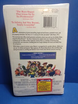 VINTAGE 1999 Walt Disney's Toy Story 2 Pixar Factory Sealed
