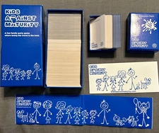 Kids Against Maturity: Card Game for Kids With Volume 1 Expansion Pack Bundle