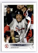 2022 Topps Update Series Legend SP Pedro Martinez #US50 Boston Red Sox 