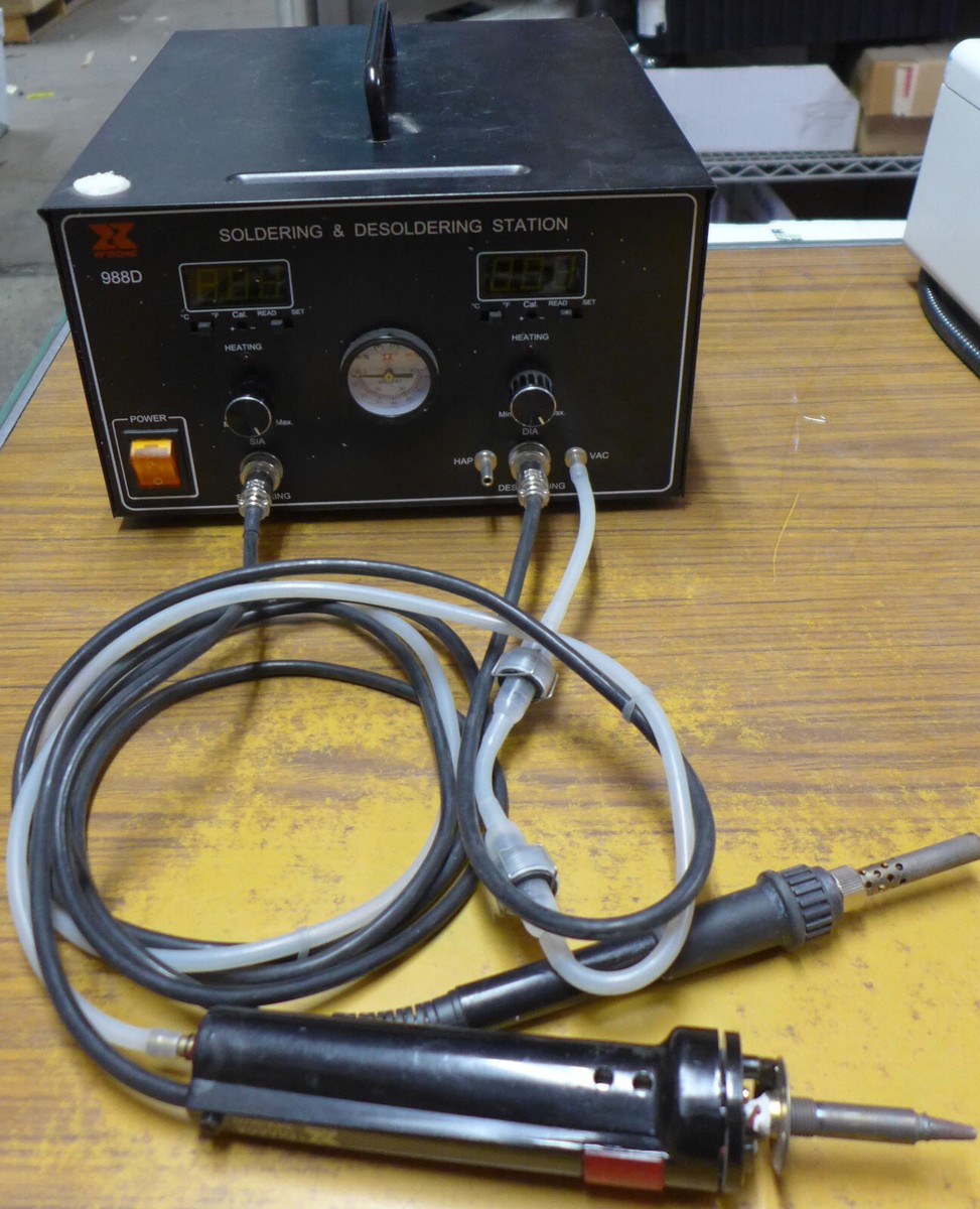 Xytronic 988D Soldering Station w/DIA60A Desoldering Iron and