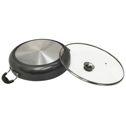 NON-STICK Aluminum 16 Inch Low Cooking 10.5 QT Pot Pan - Picture 3 of 6