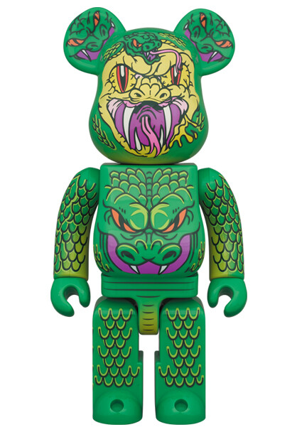 Madballs Snake Bait Mishka 1000% Bearbrick Be@rbrick Medicom