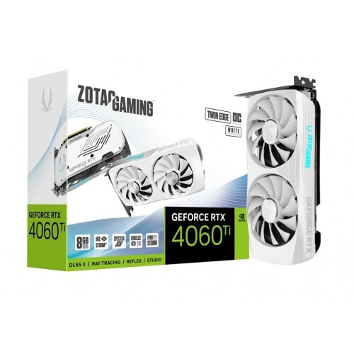 ZOTAC GAMING GeForce RTX 4060 Ti Twin Edge OC White Edition