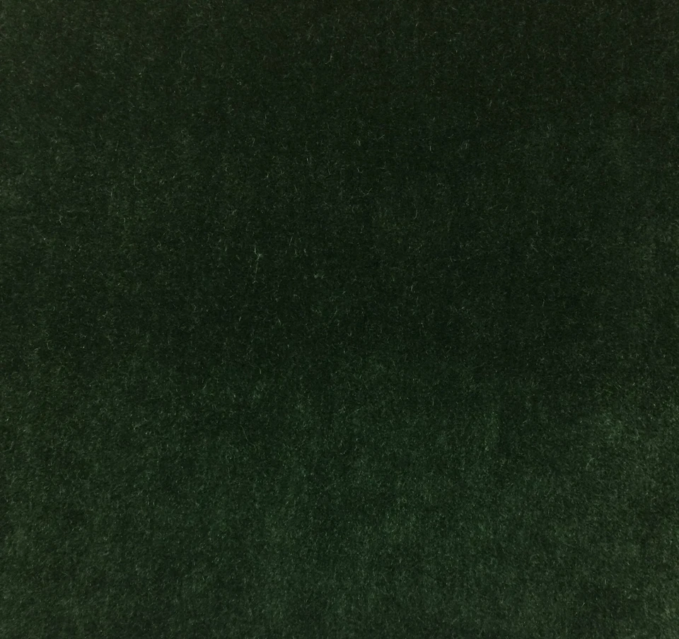 KRAVET MOHAIR EMERALD GREEN WOOL VELVET CUSHION DRAPERY FABRIC BY YARD 28" WIDE - Image 3 of 3
