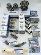 Timing Chain Kit & 4PCS VVT Solenoid For 2011-2017 Ford F-150 Lincoln MKS 3.5L