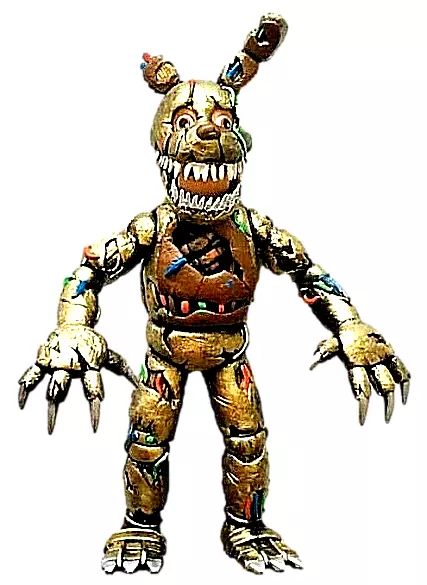 mexican ANIMATRONIC William A. TWISTED SPRINGTRAP 8 FNAF five nights at  freddys