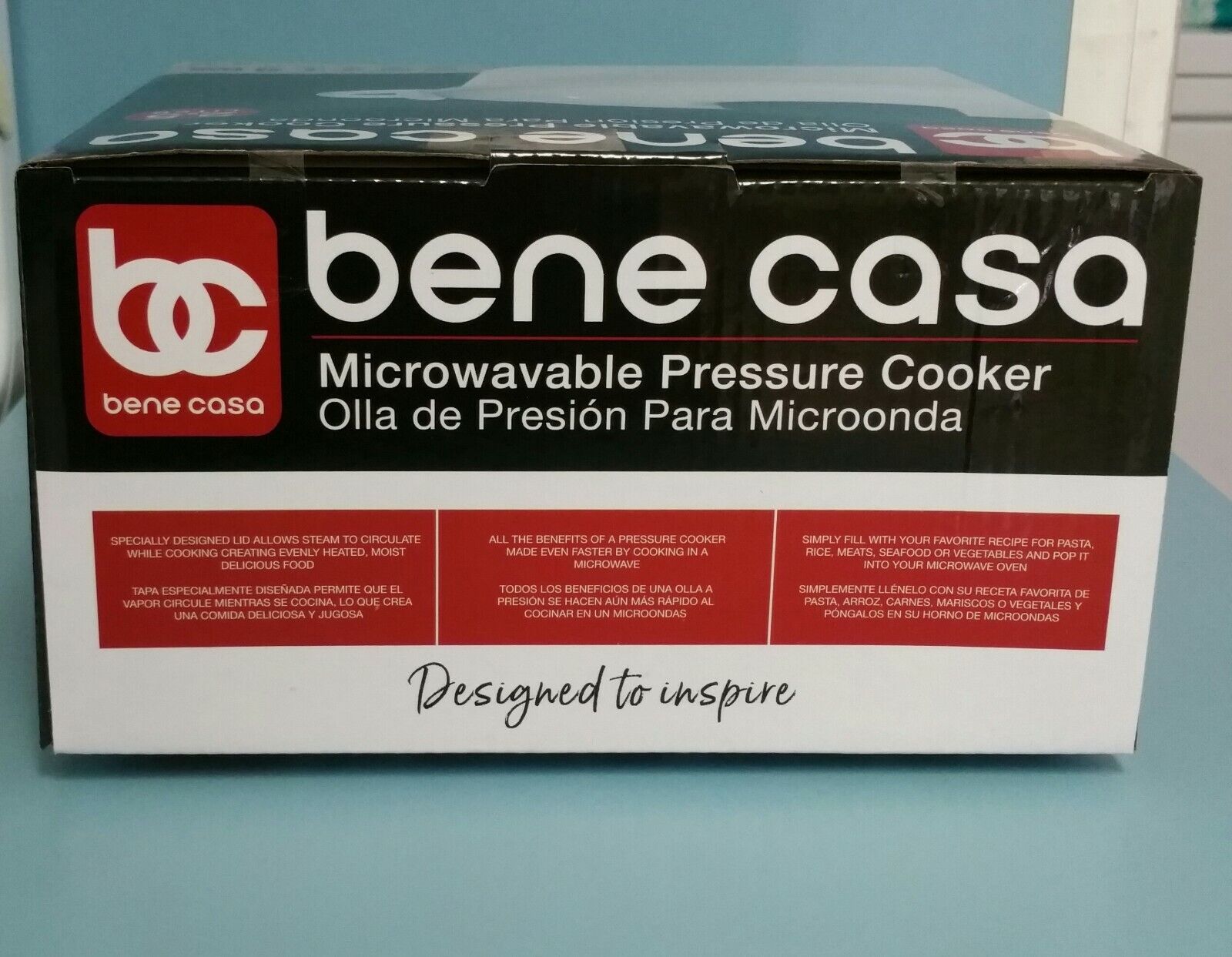 Bene Casa Microwavable Pressure Cooker